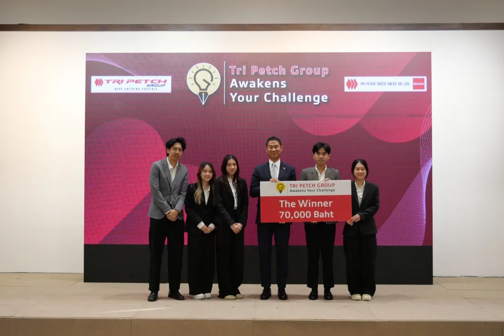 Congratulations to Usuzi Consulting team from Bachelor’s of Economics in winning a Sustainability Innovation Case Competition “Tri Petch Group Awakens your Challenge 2023